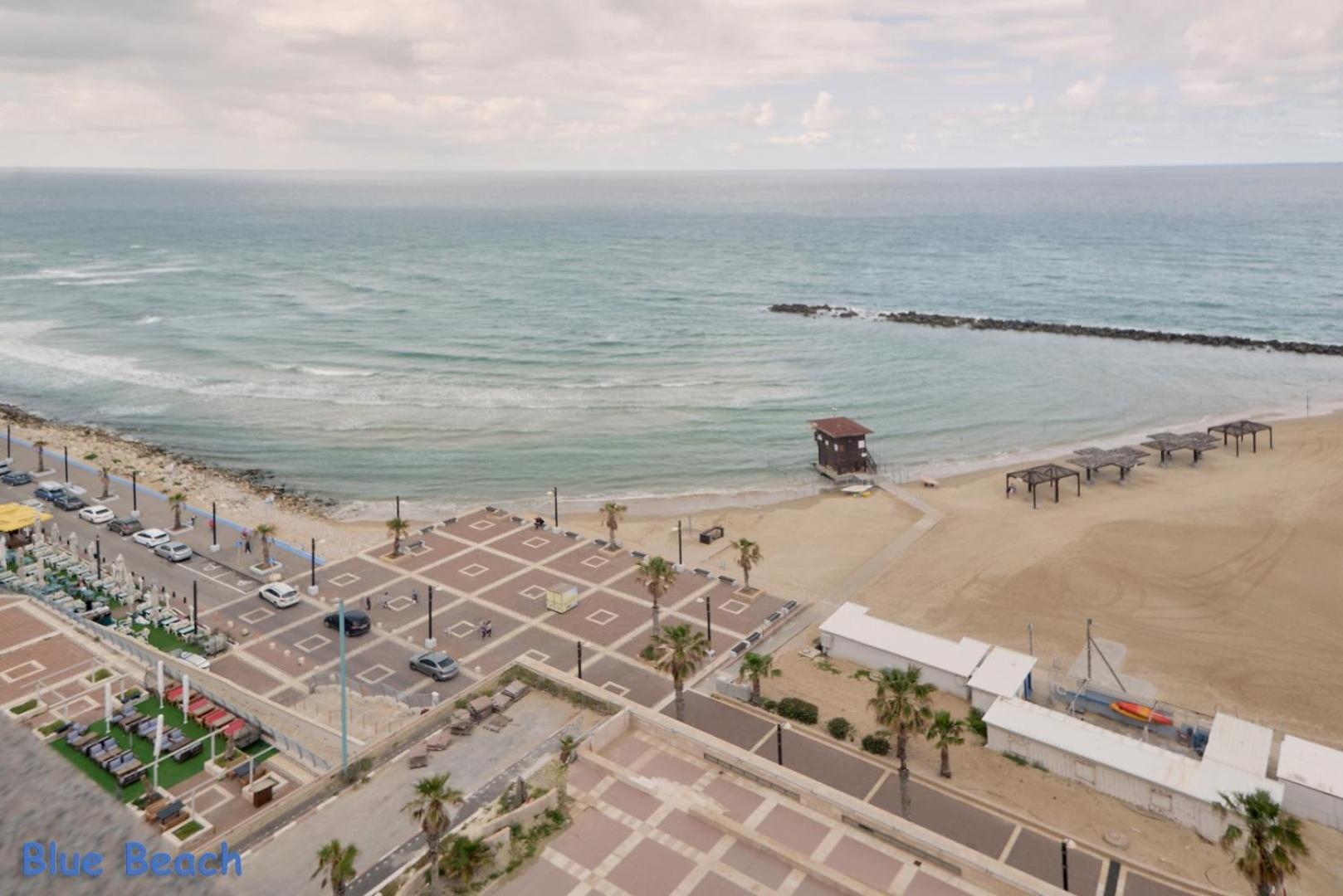 Haifa Almog Tower- "Blue Reef" Suite On The Sea Екстер'єр фото
