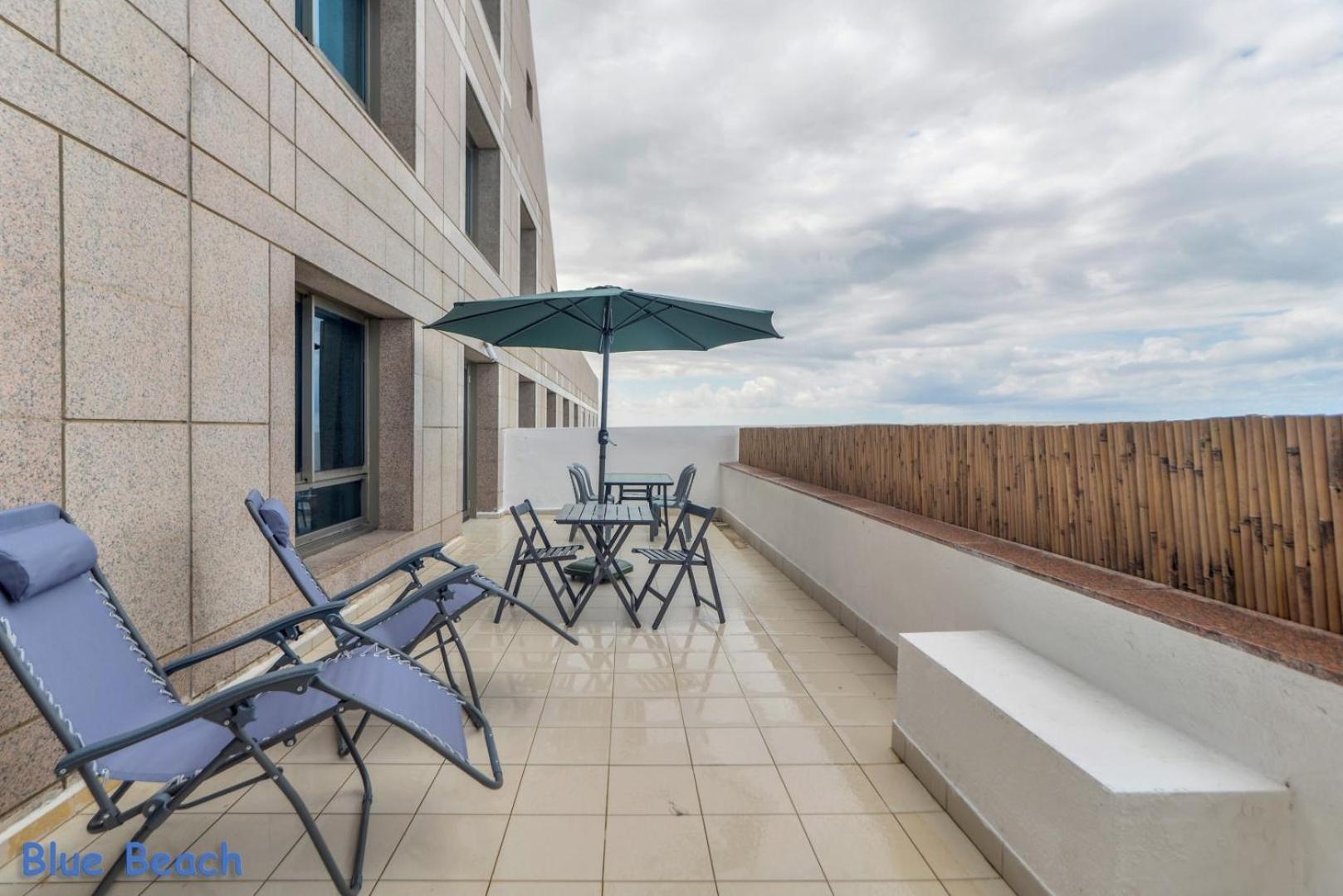 Haifa Almog Tower- "Blue Reef" Suite On The Sea Екстер'єр фото